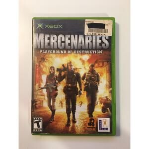 Mercenaries (Microsoft Xbox Original, 2005) LucasArts - CIB Complete - US Seller